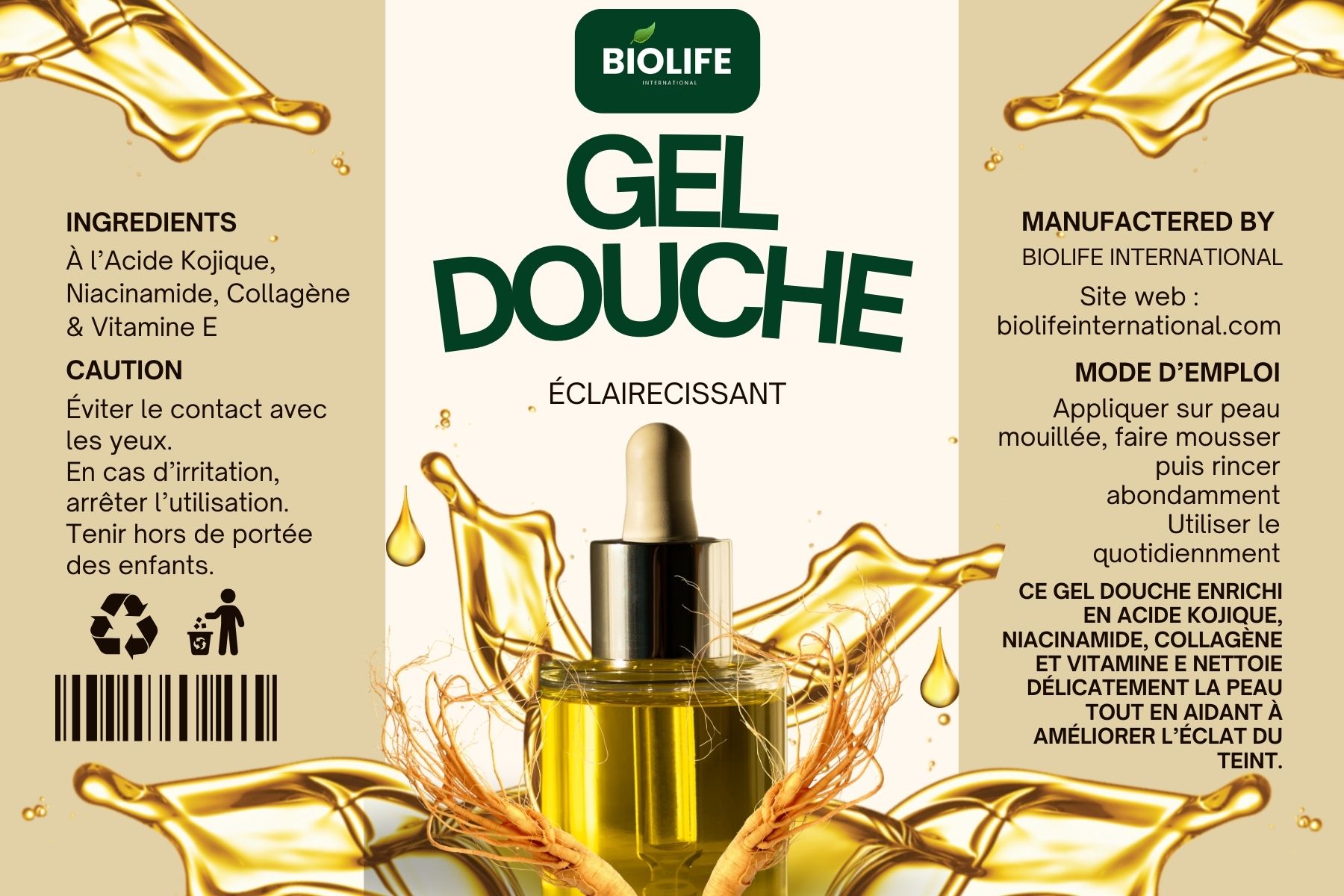 GEL DOUCHE